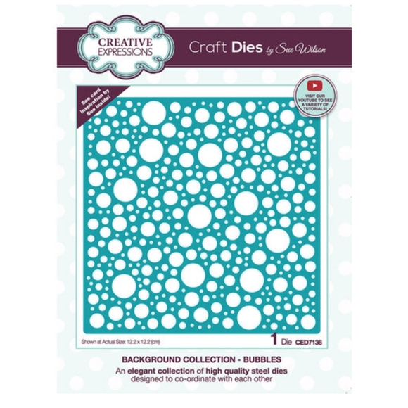 Creative Expressions - Background Collection -Bubbles Cutting Die - Picture 2 of 2